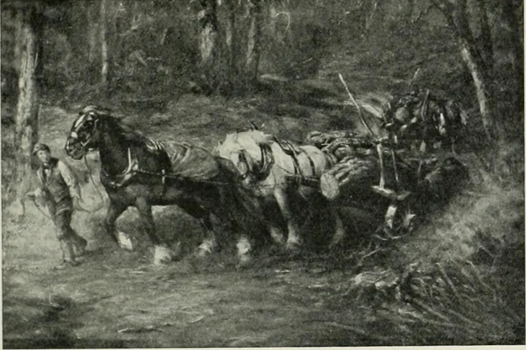 An illustration from International studio, 1897, leaf 153