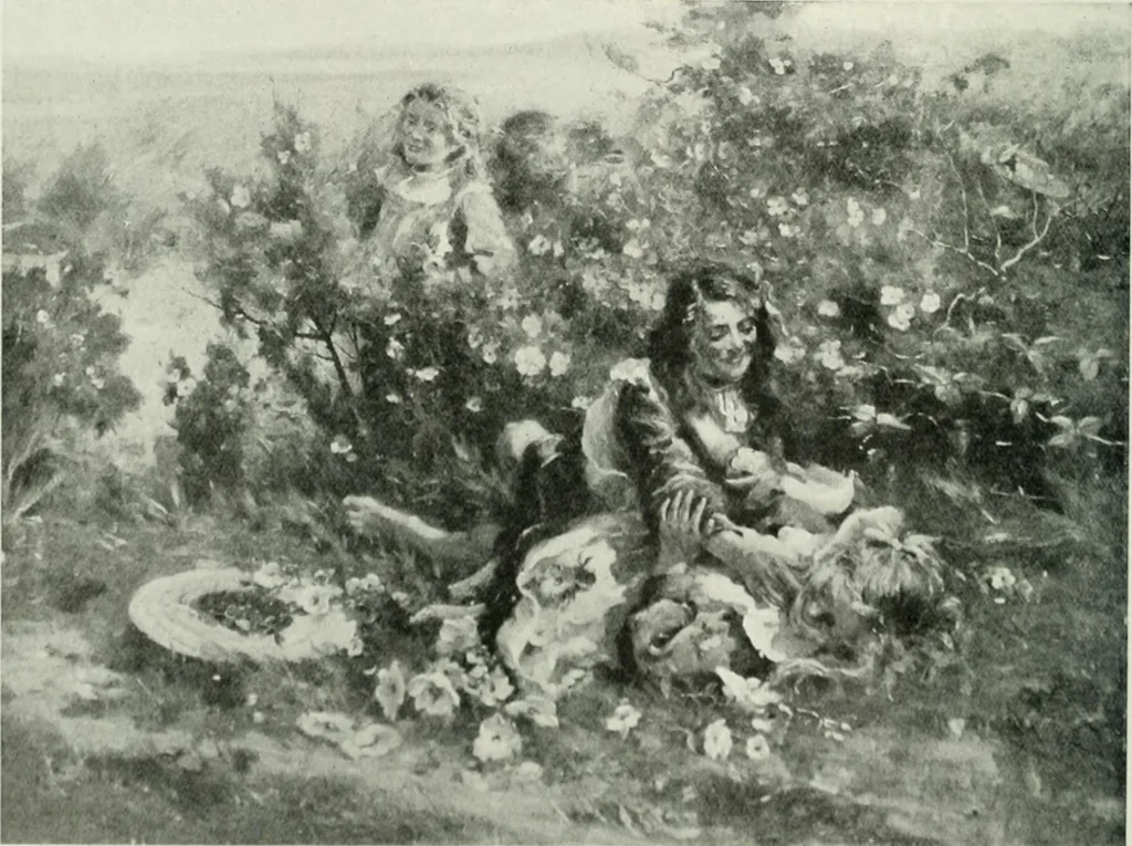 An illustration from International studio, 1897, leaf 154