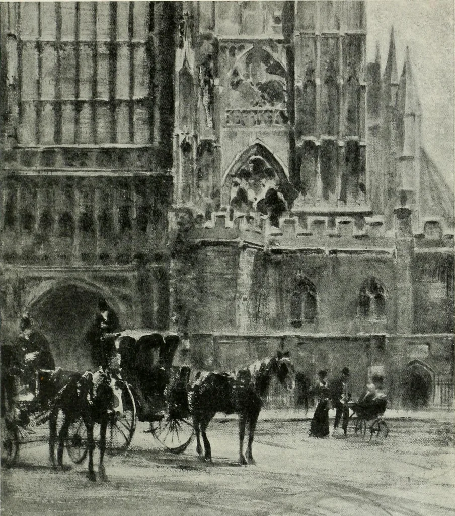 An illustration from International studio, 1897, leaf 161
