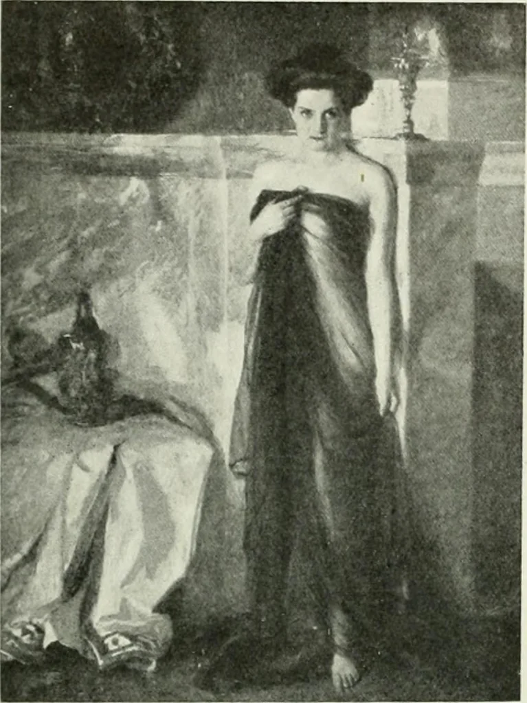 An illustration from International studio, 1897, leaf 176