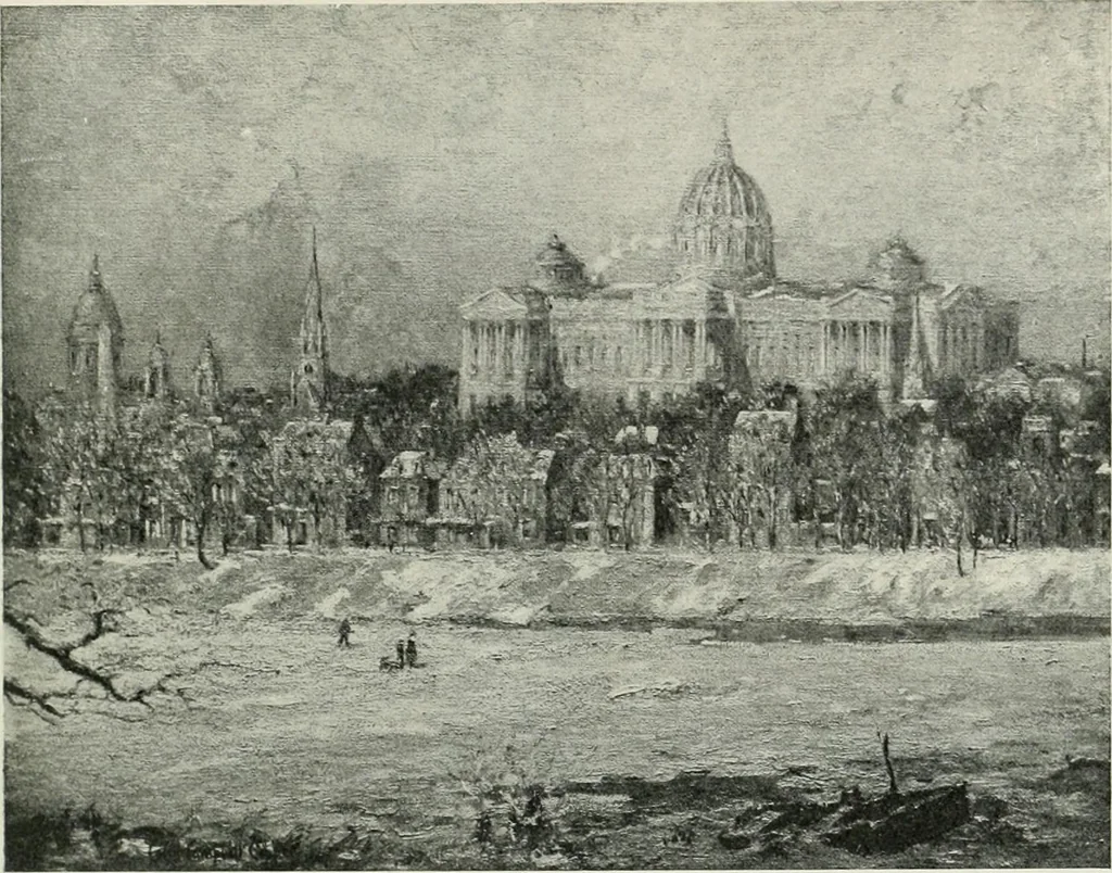 An illustration from International studio, 1897, leaf 177