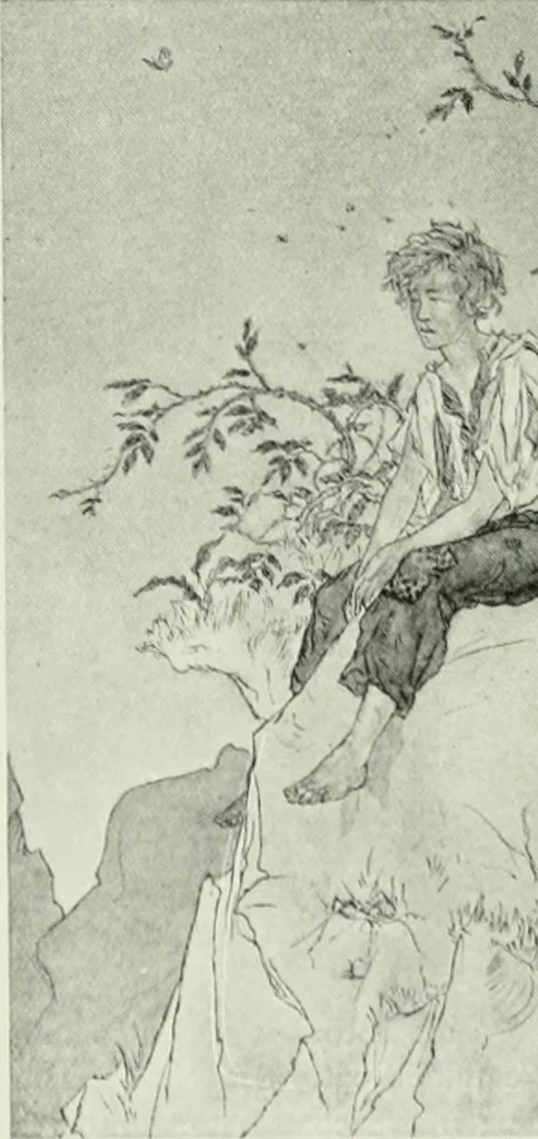 An illustration from International studio, 1897, leaf 182