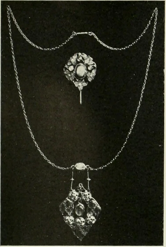 An illustration from International studio, 1897, leaf 183
