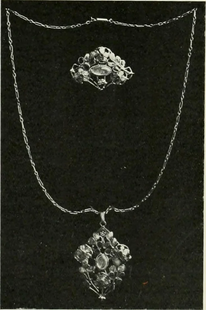 An illustration from International studio, 1897, leaf 183