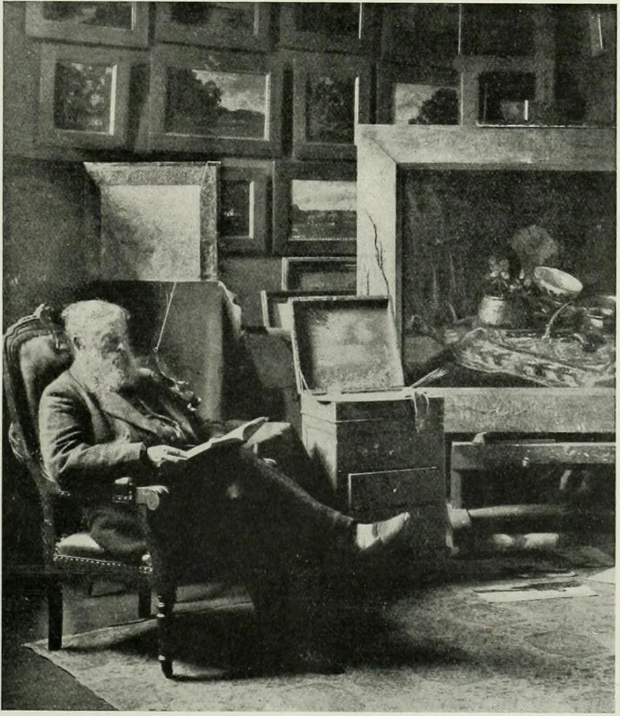 An illustration from International studio, 1897, leaf 195