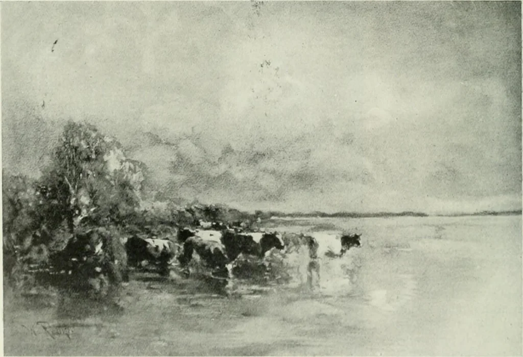 An illustration from International studio, 1897, leaf 196