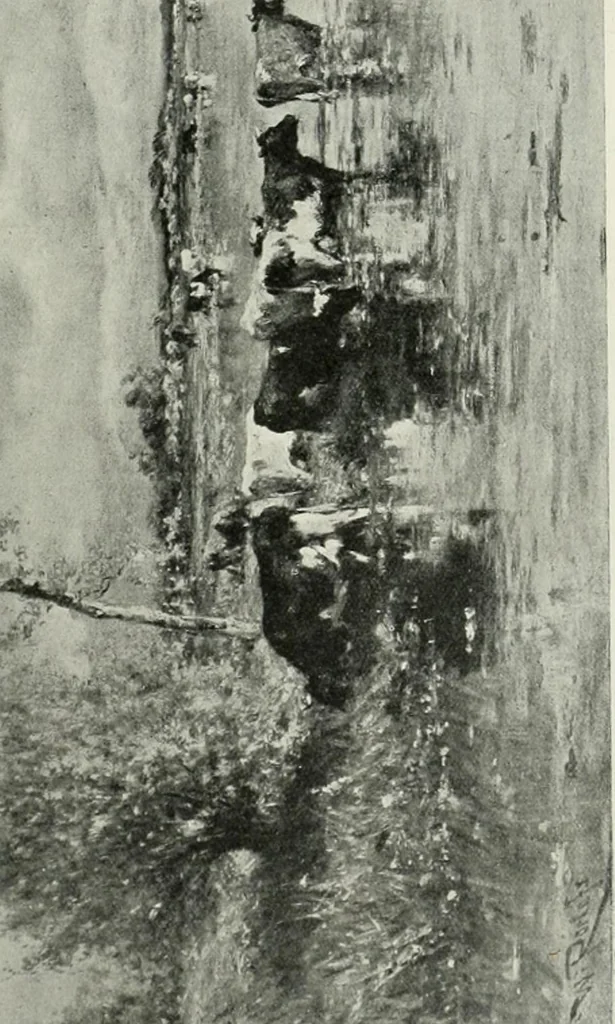 An illustration from International studio, 1897, leaf 197