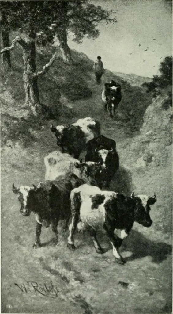 An illustration from International studio, 1897, leaf 202
