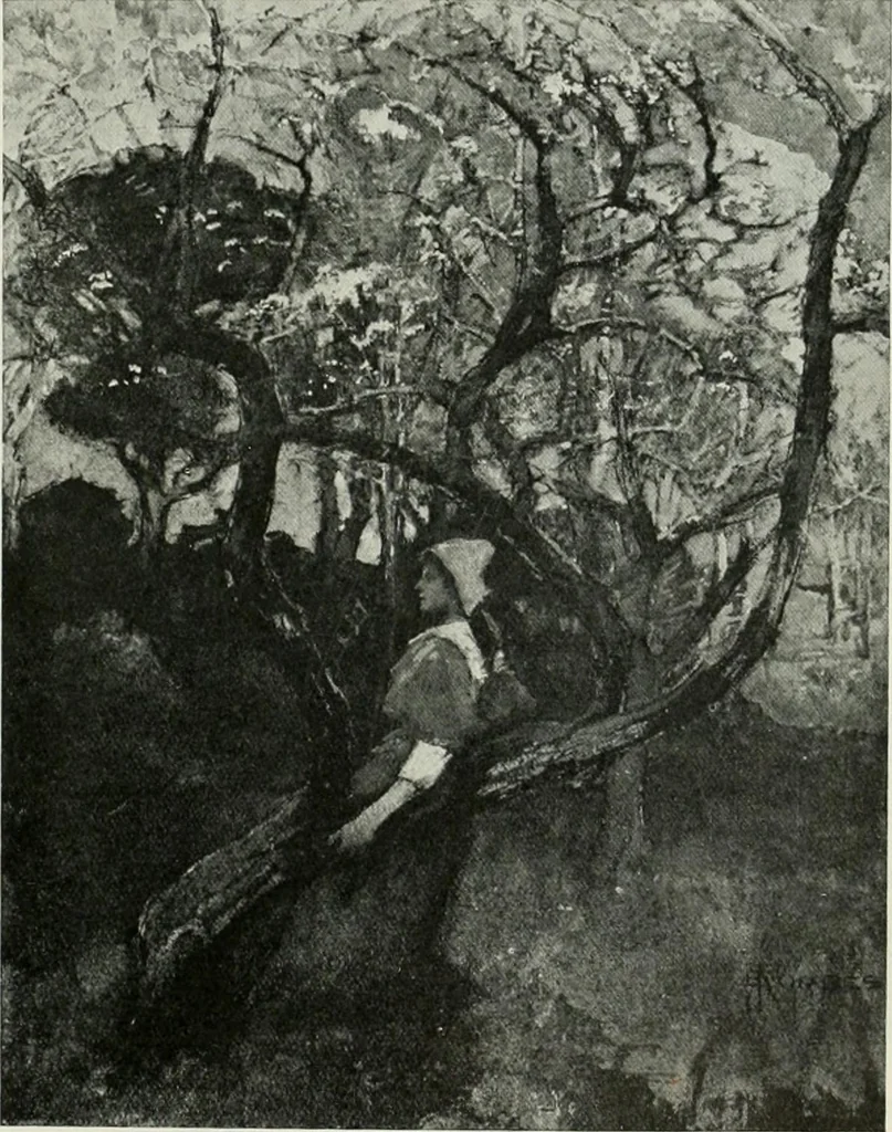 An illustration from International studio, 1897, leaf 213
