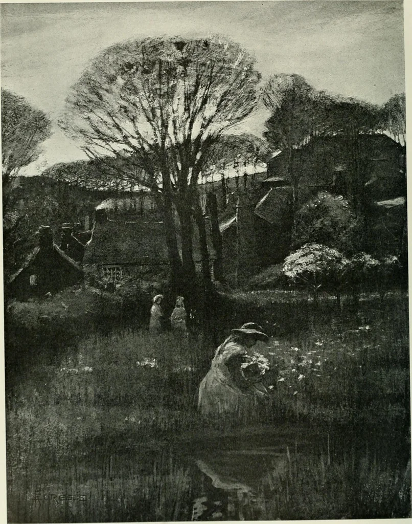 An illustration from International studio, 1897, leaf 214