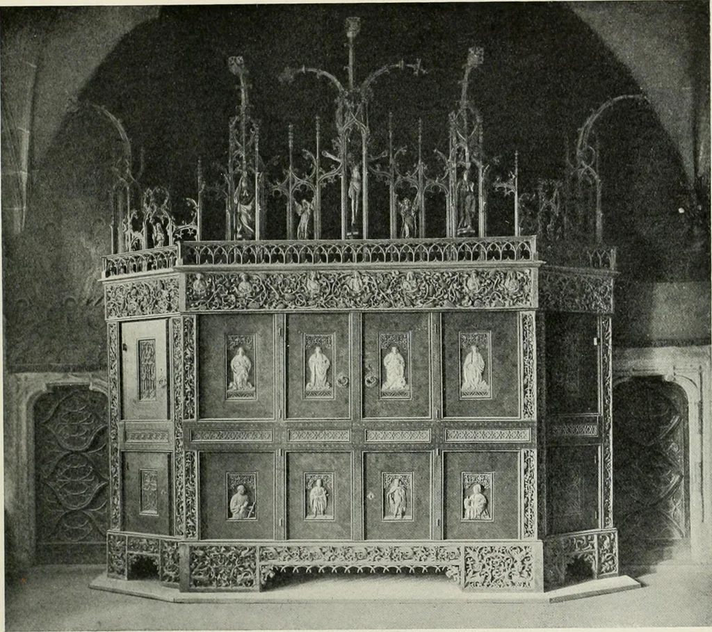 An illustration from International studio, 1897, leaf 219