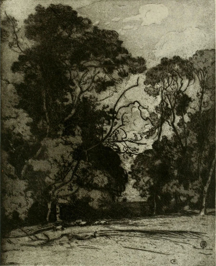 An illustration from International studio, 1897, leaf 233