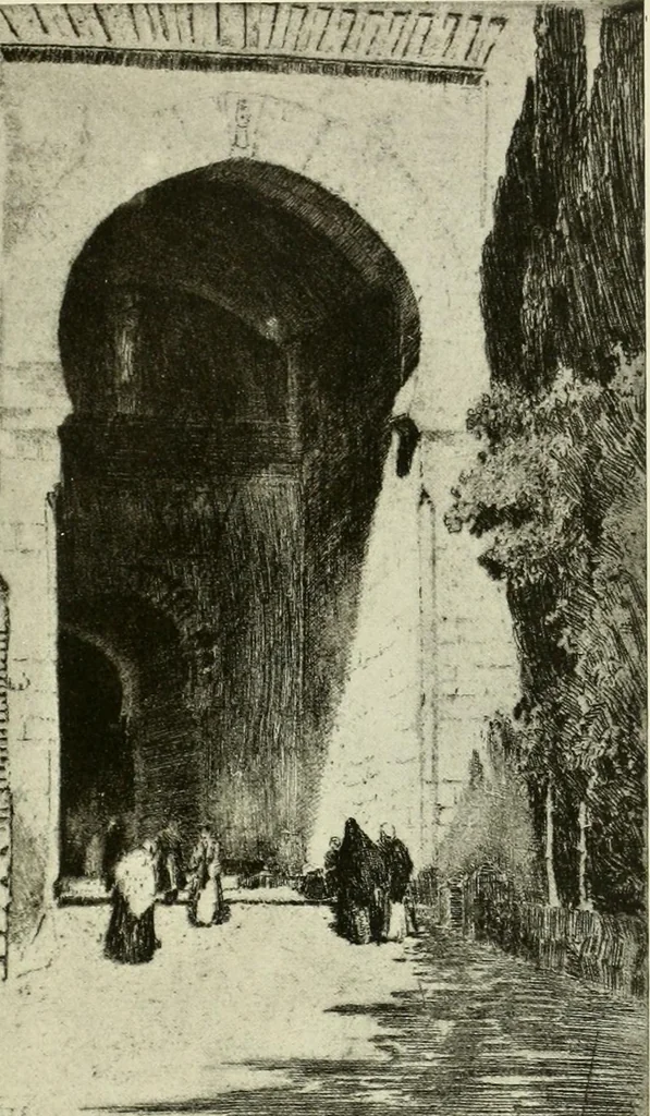 An illustration from International studio, 1897, leaf 237