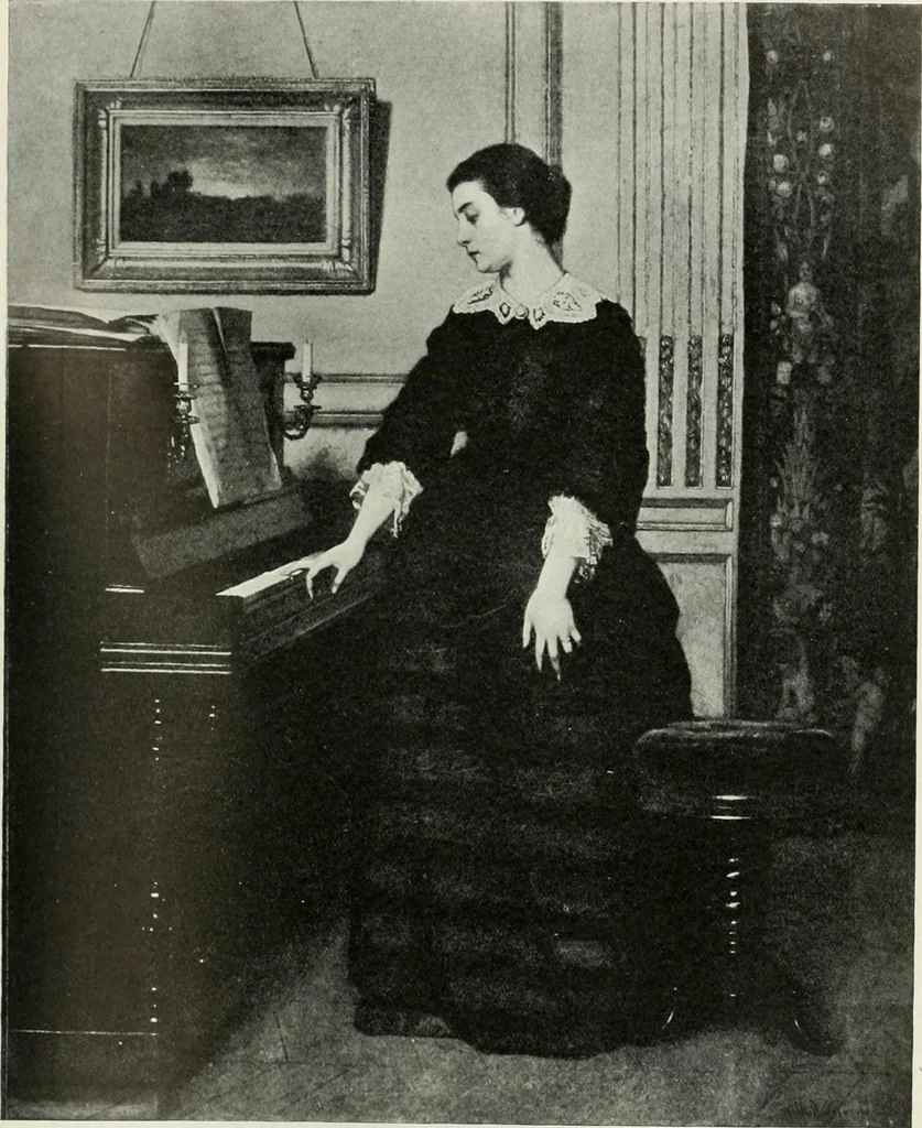 An illustration from International studio, 1897, leaf 247