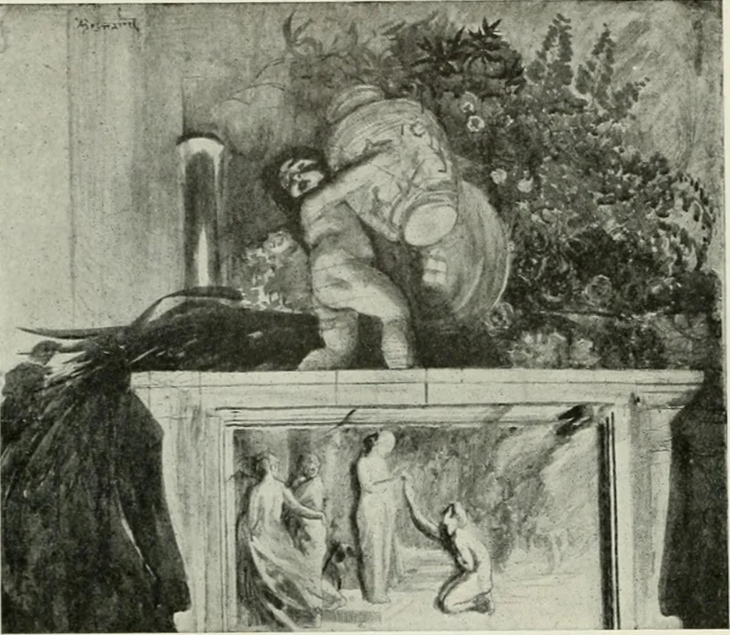 An illustration from International studio, 1897, leaf 260