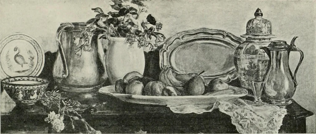 An illustration from International studio, 1897, leaf 263
