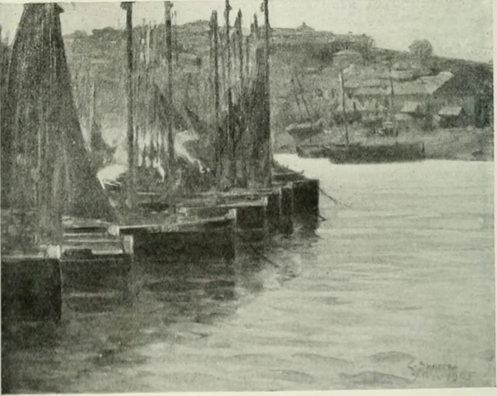 An illustration from International studio, 1897, leaf 266