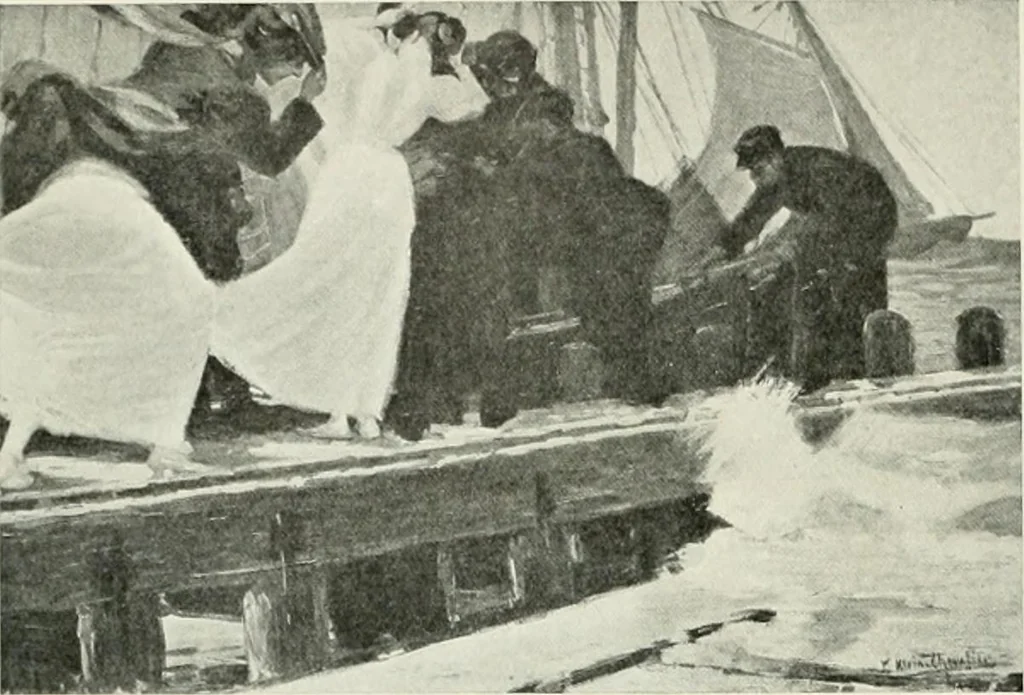 An illustration from International studio, 1897, leaf 274