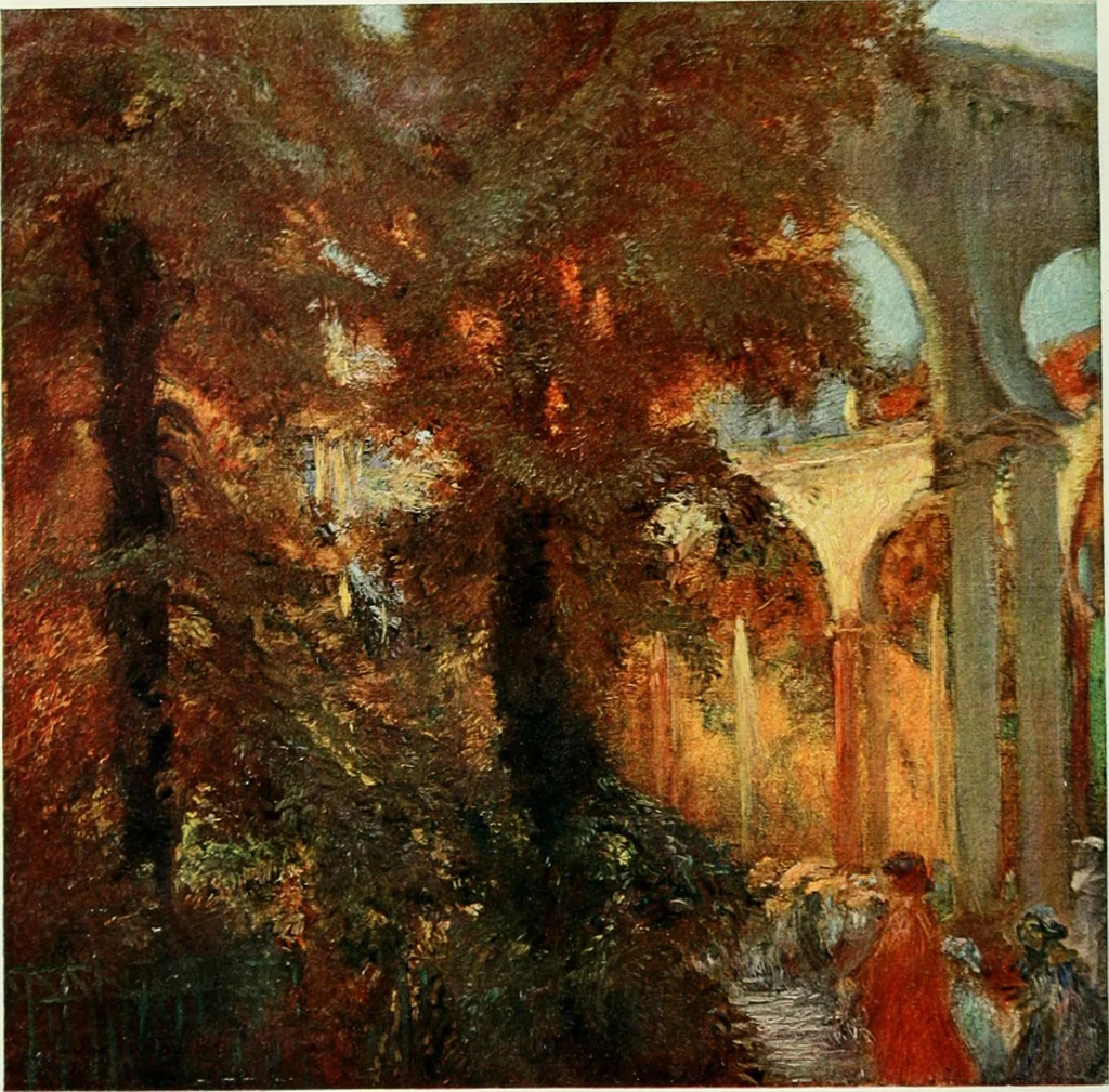 An illustration from International studio, 1897, leaf 282