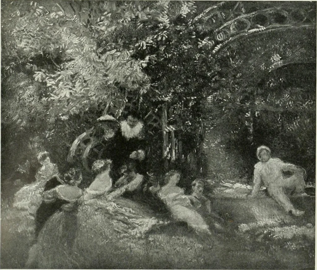 An illustration from International studio, 1897, leaf 283