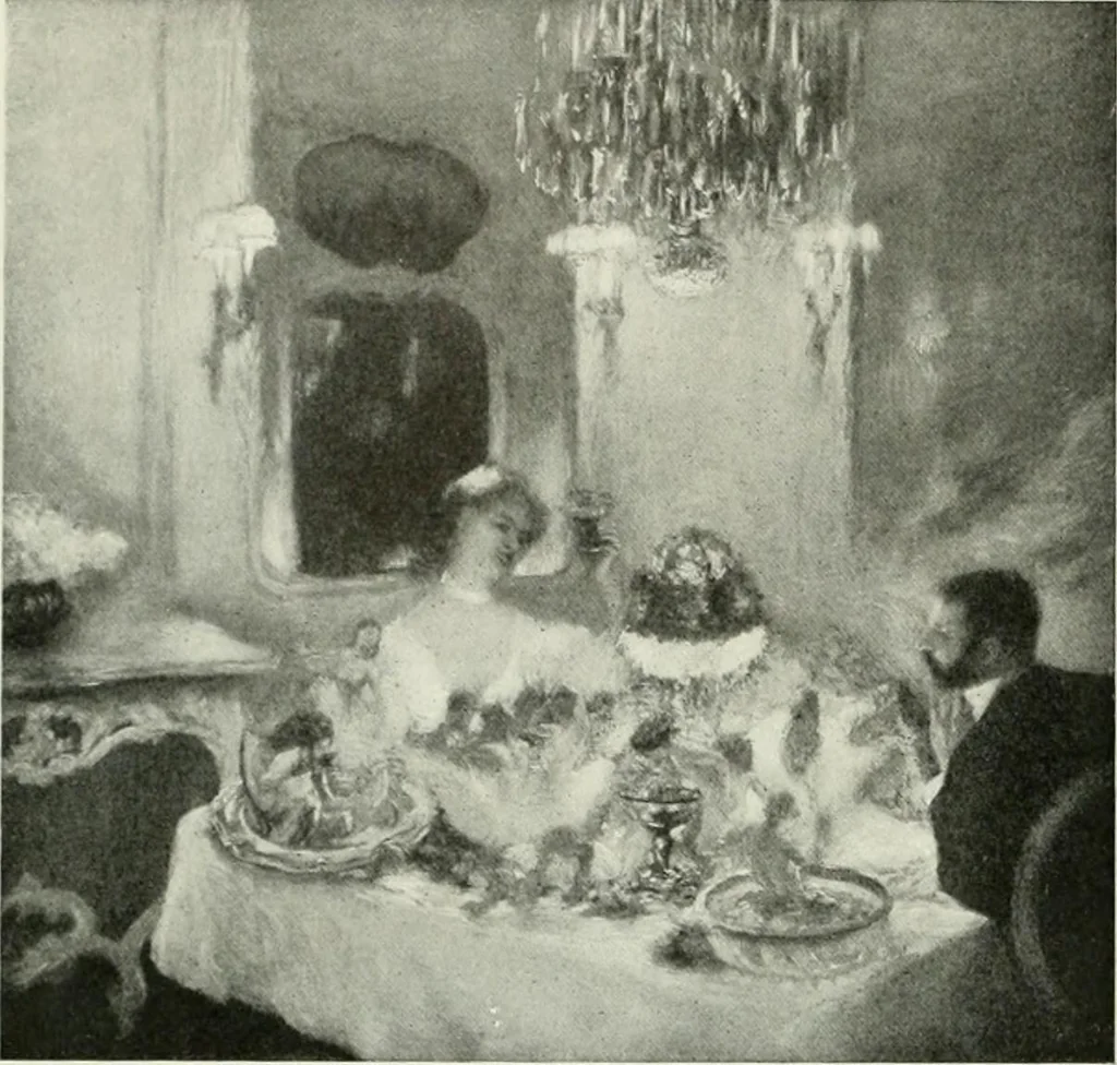 An illustration from International studio, 1897, leaf 284