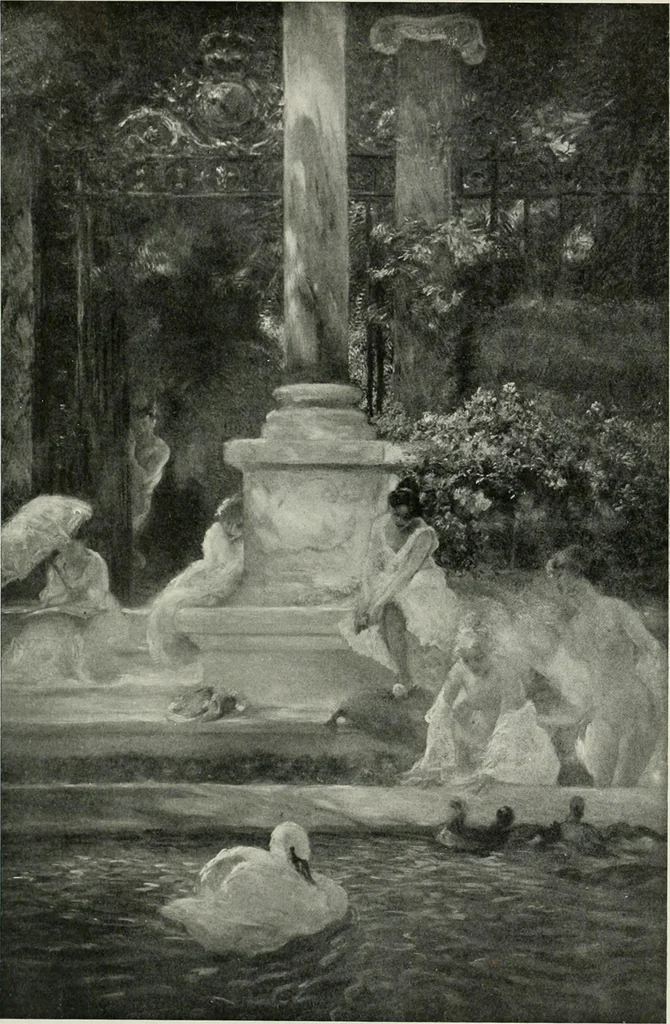 An illustration from International studio, 1897, leaf 285