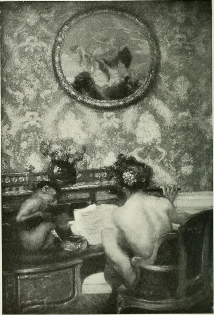 An illustration from International studio, 1897, leaf 286