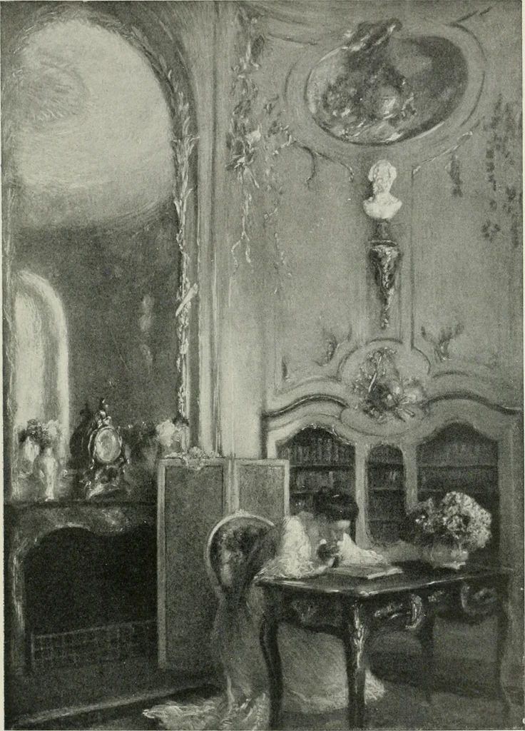 An illustration from International studio, 1897, leaf 291