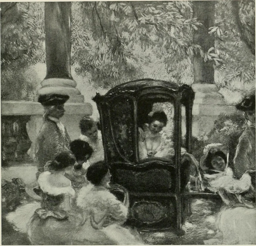 An illustration from International studio, 1897, leaf 293