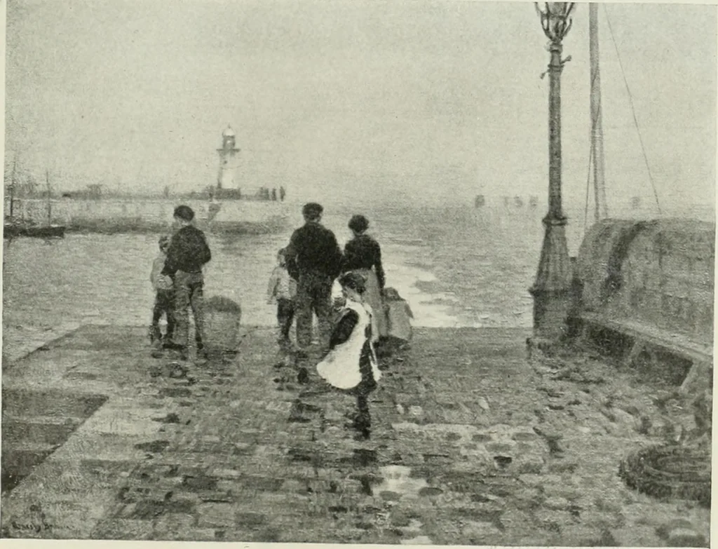 An illustration from International studio, 1897, leaf 323