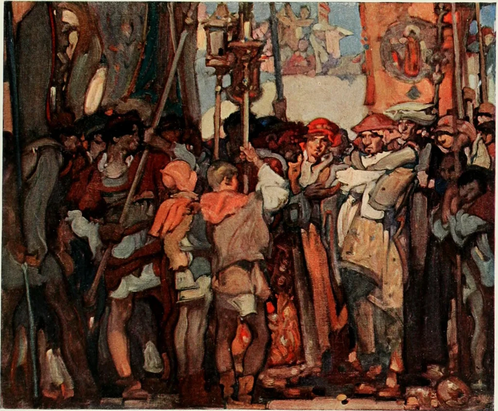 An illustration from International studio, 1897, leaf 333