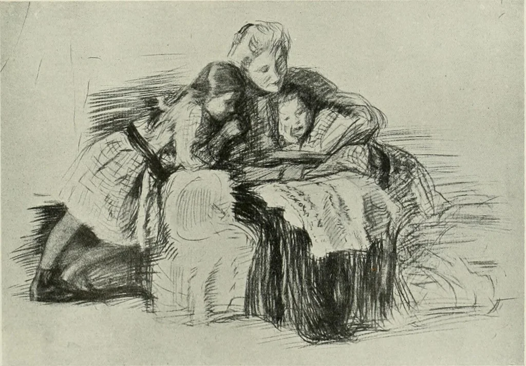 An illustration from International studio, 1897, leaf 353