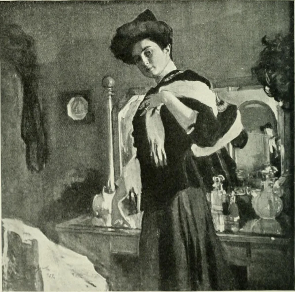 An illustration from International studio, 1897, leaf 354