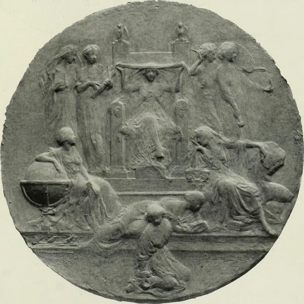 An illustration from International studio, 1897, leaf 371