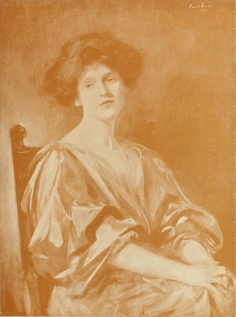 An illustration from International studio, 1897, leaf 377