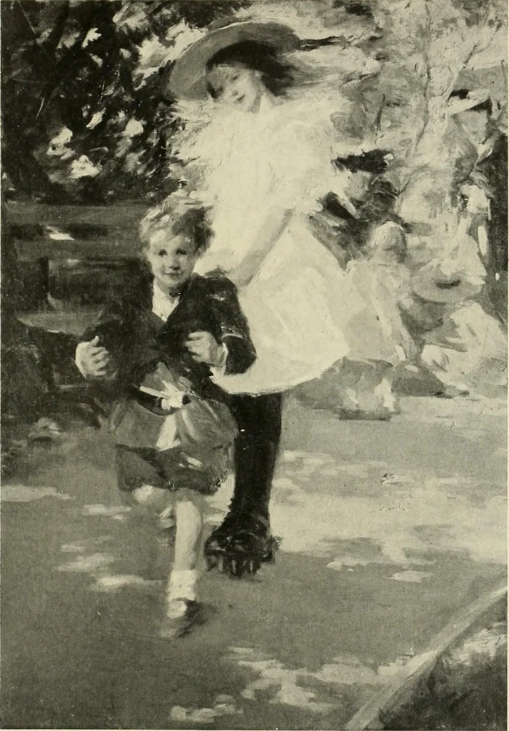 An illustration from International studio, 1897, leaf 397