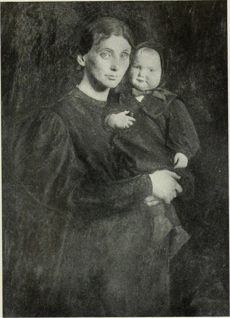 An illustration from International studio, 1897, leaf 417