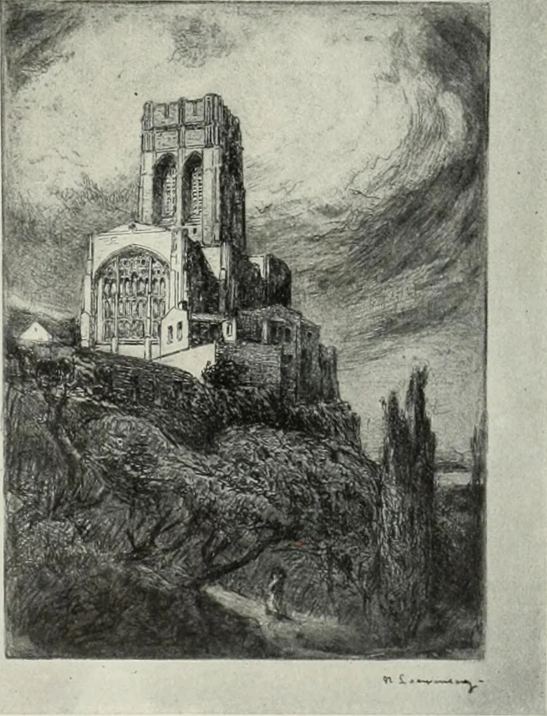 An illustration from International studio, 1897, leaf 421