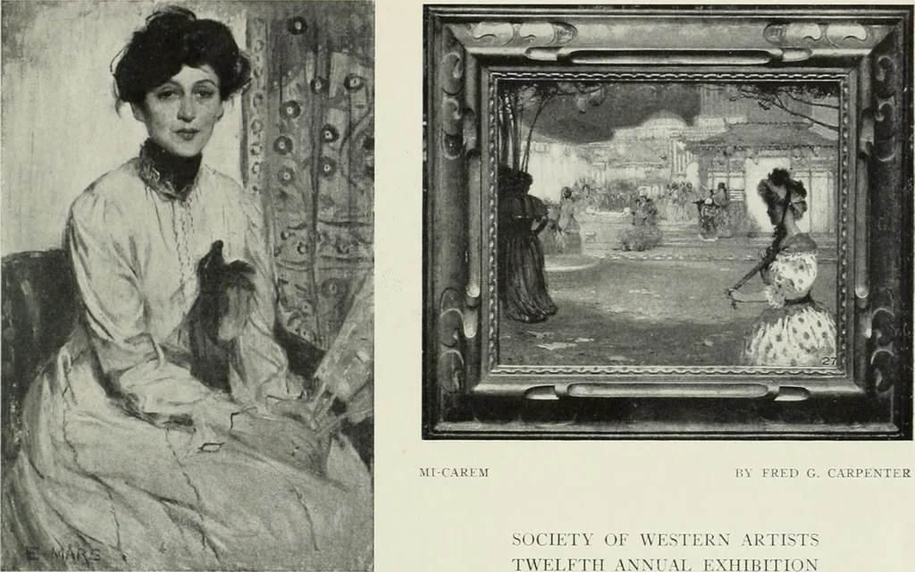An illustration from International studio, 1897, leaf 427
