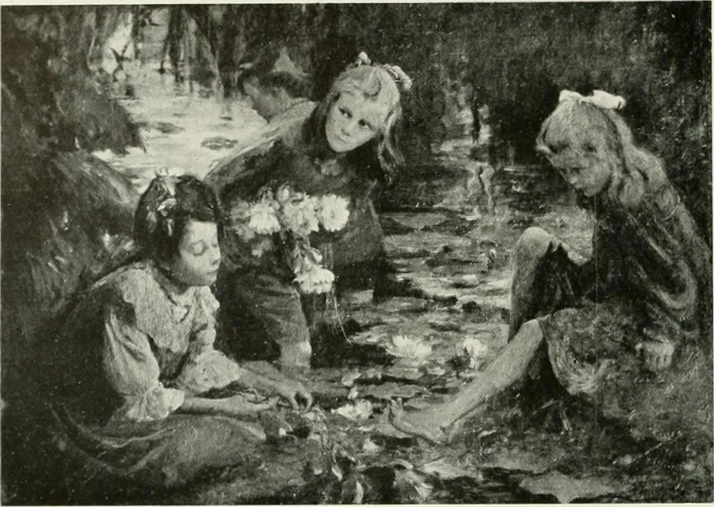 An illustration from International studio, 1897, leaf 476