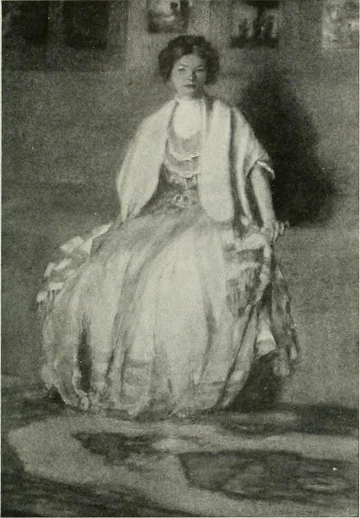 An illustration from International studio, 1897, leaf 483