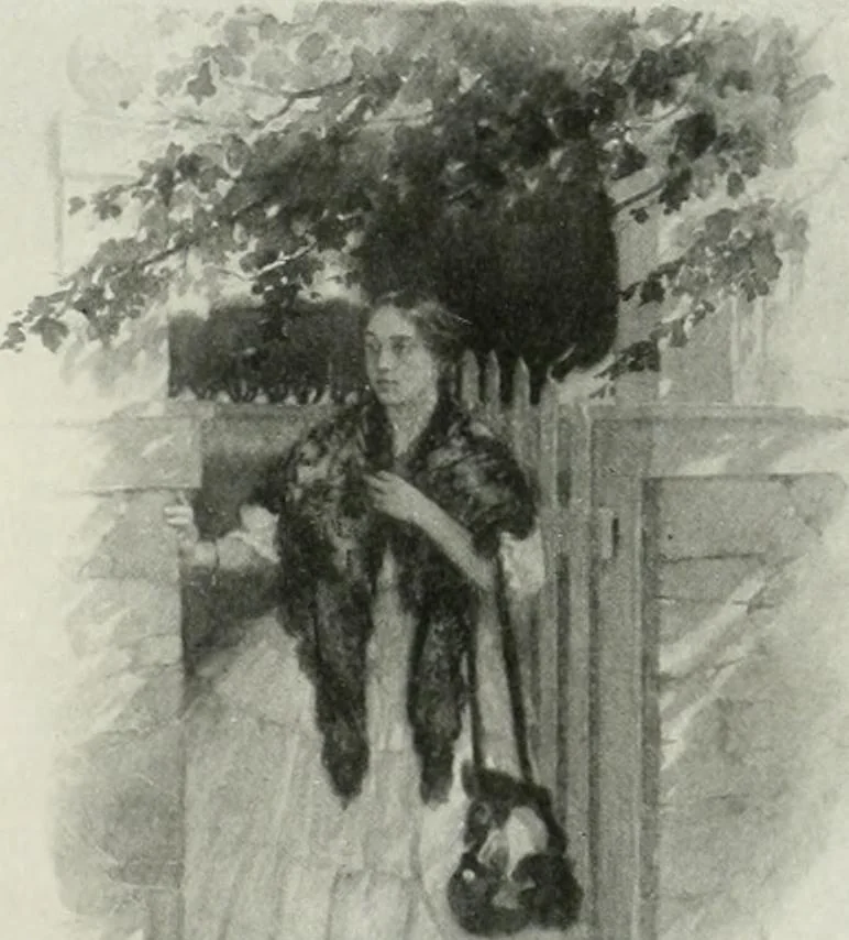 An illustration from International studio, 1897, leaf 483