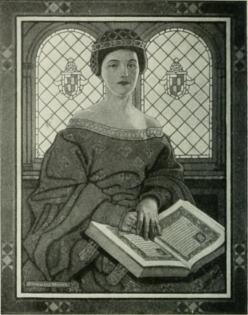 An illustration from International studio, 1897, leaf 484