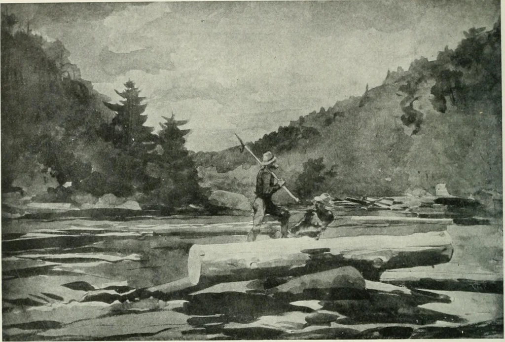 An illustration from International studio, 1897, leaf 496