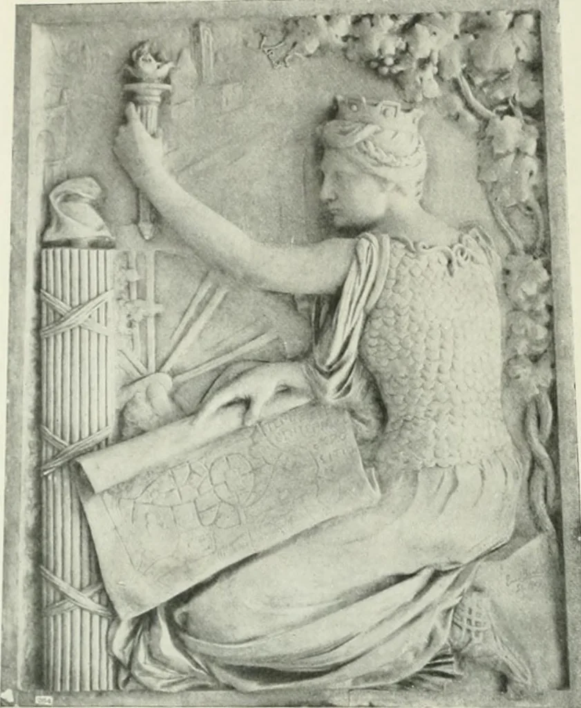 An illustration from International studio, 1897, leaf 498