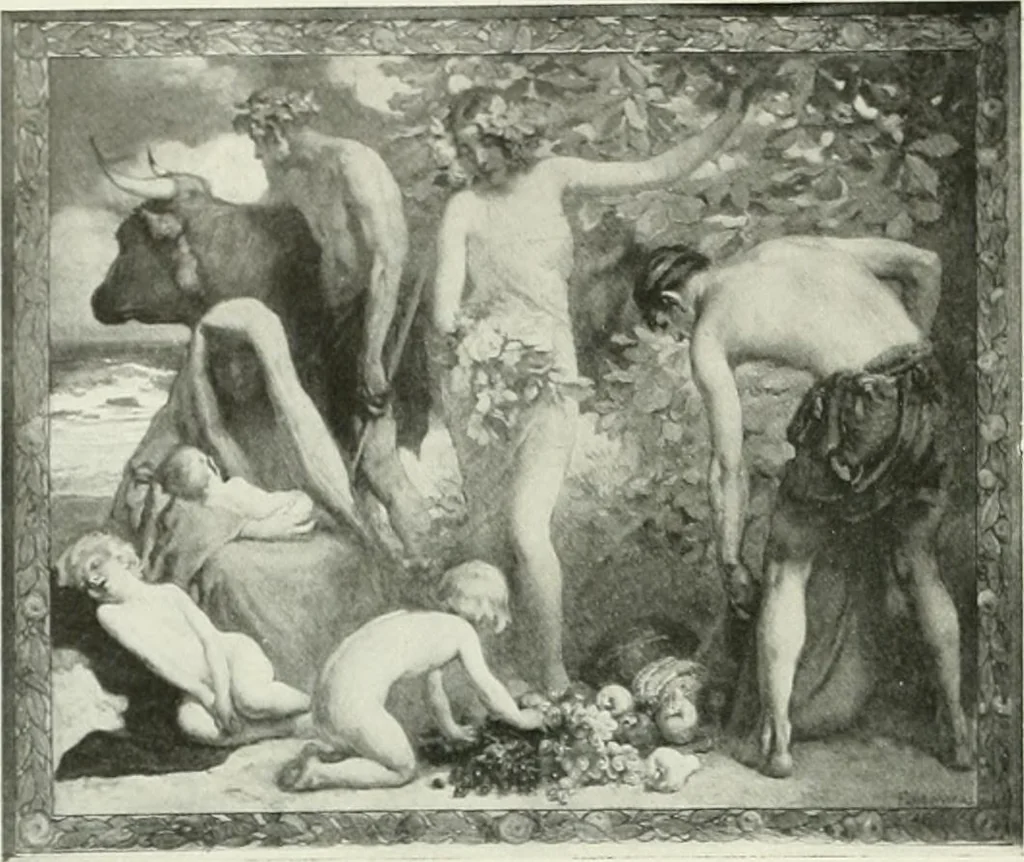 An illustration from International studio, 1897, leaf 500