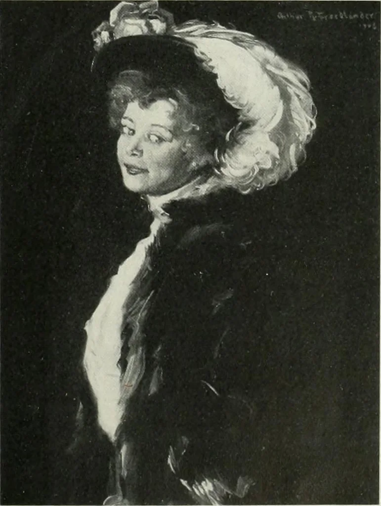 An illustration from International studio, 1897, leaf 513