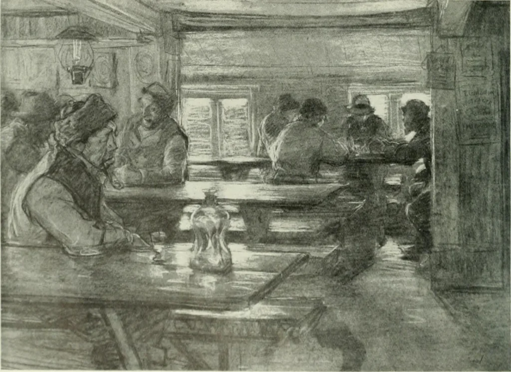 An illustration from International studio, 1897, leaf 54