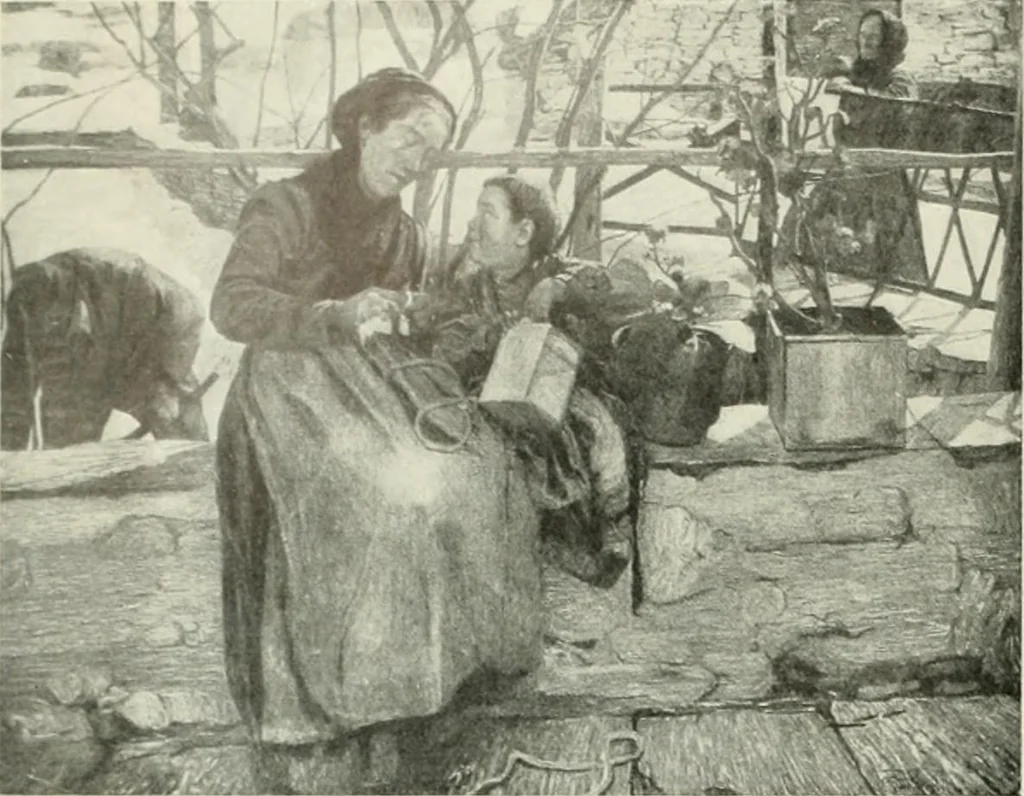 An illustration from International studio, 1897, leaf 60