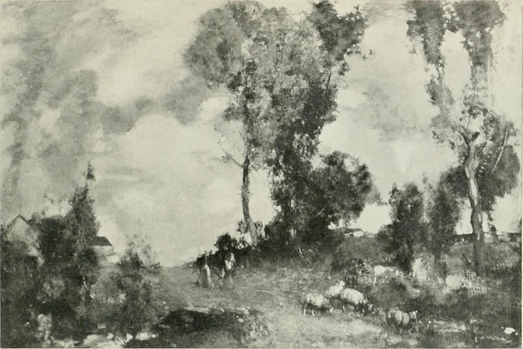An illustration from International studio, 1897, leaf 75